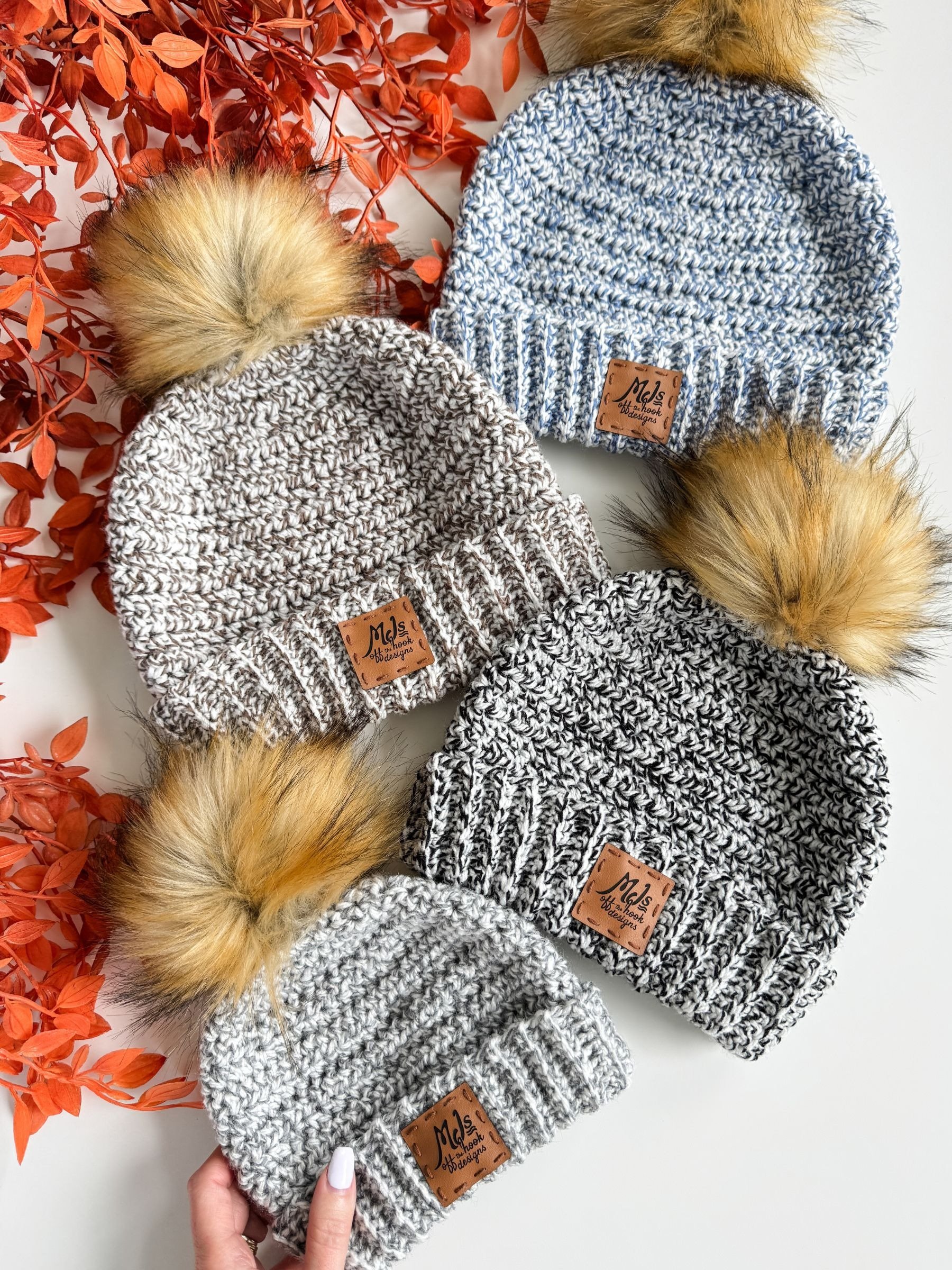 Cobblestone Beanie Crochet Pattern product image (8)