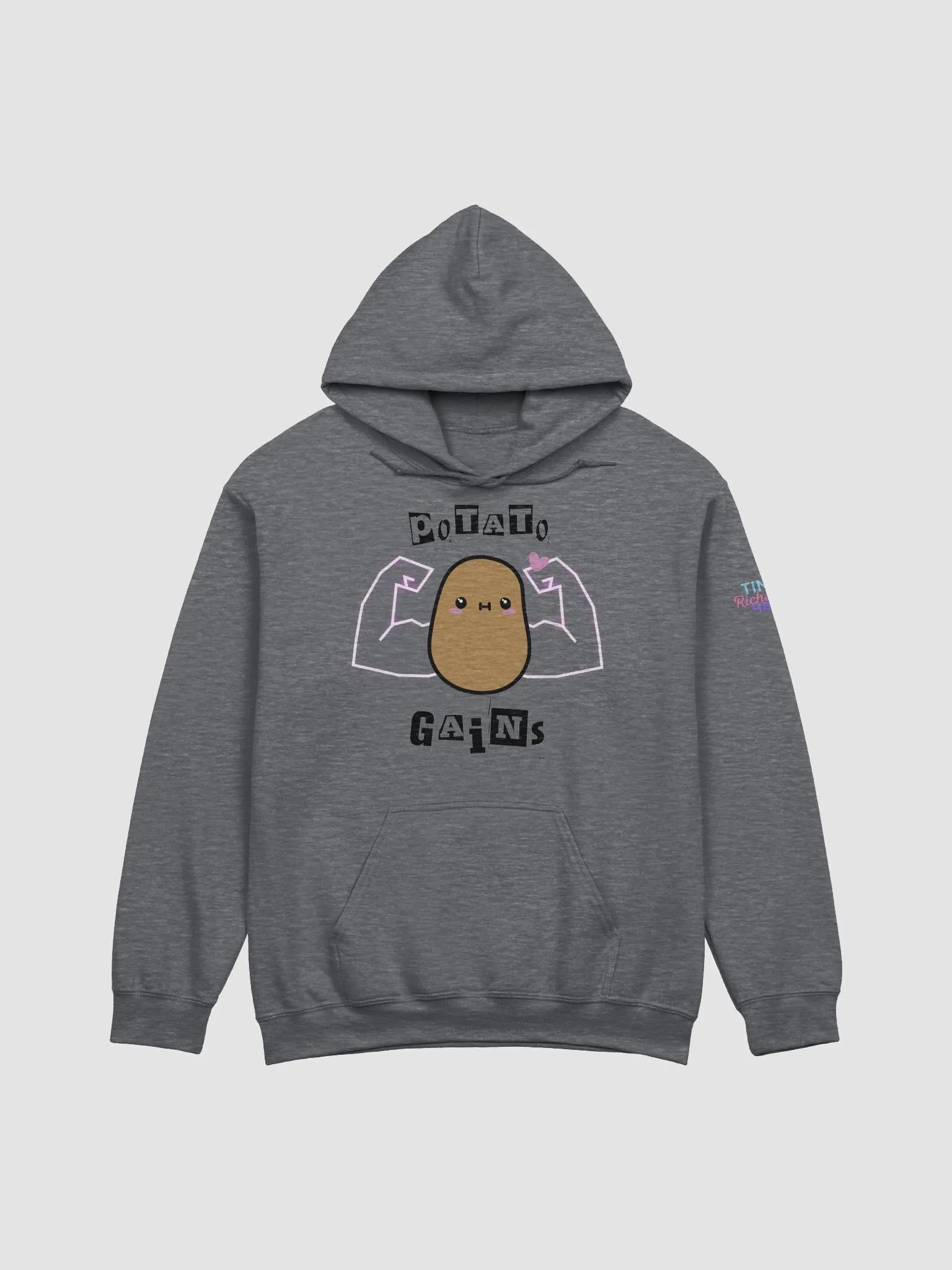 Potato Gains Hoodie product image (1)