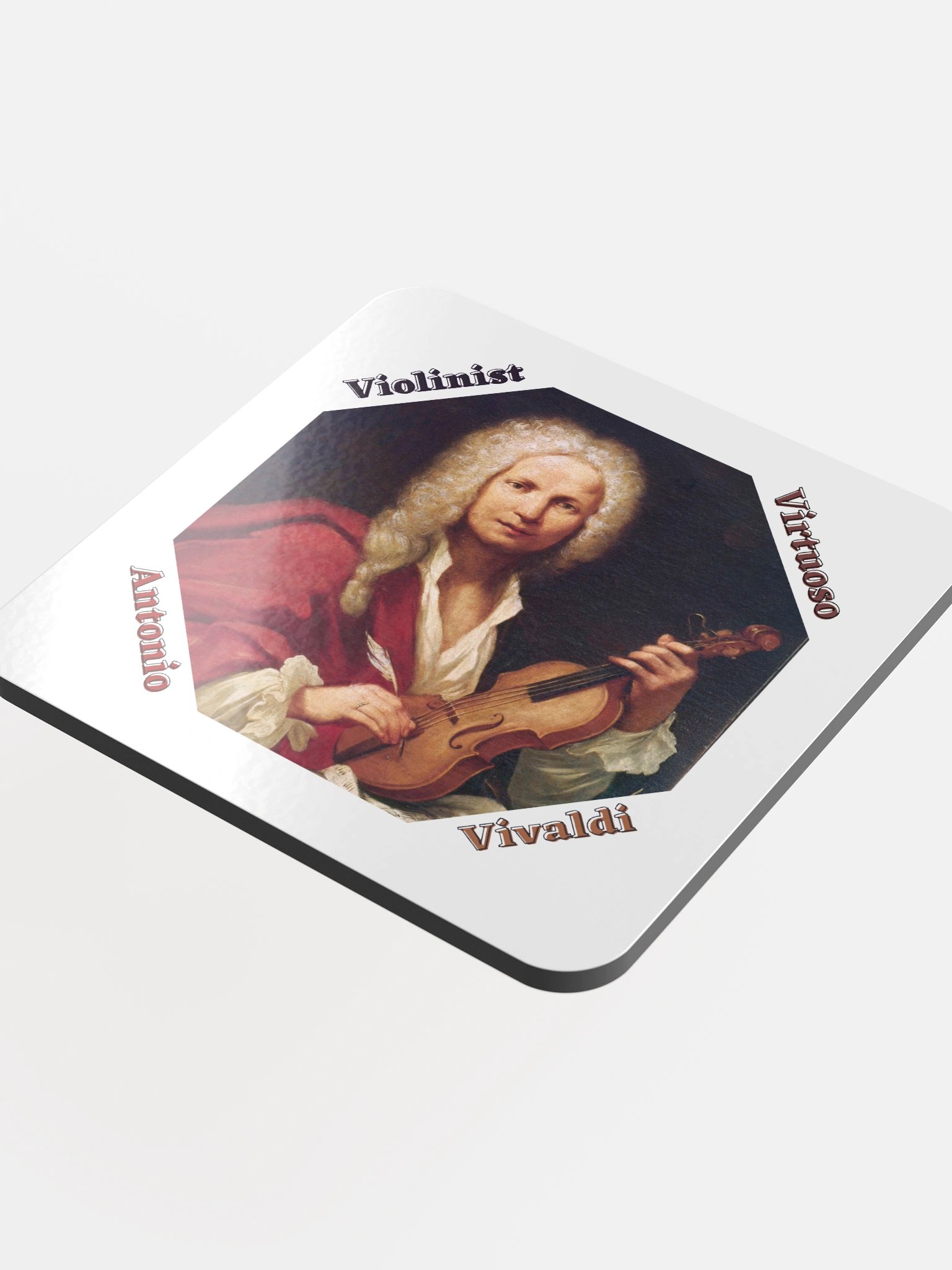 Antonio Vivaldi - Violinist Virtuoso | Coaster product image (4)