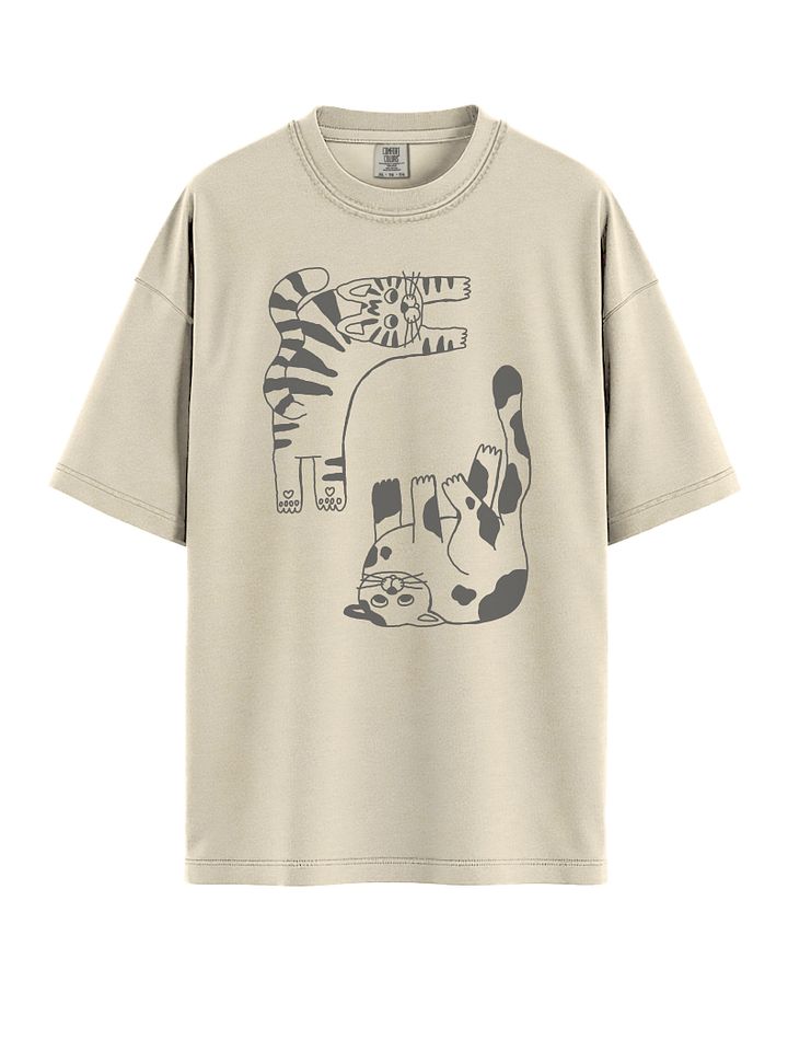 Playful Cat Stretch Tee product image (1)