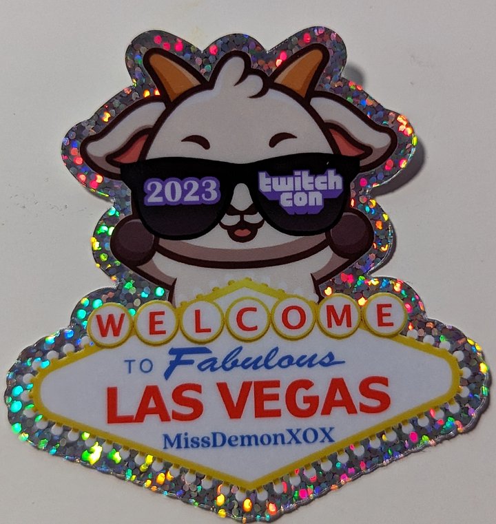 Limited Edition TwitchCon Las Vegas 2023 Sticker product image (1)