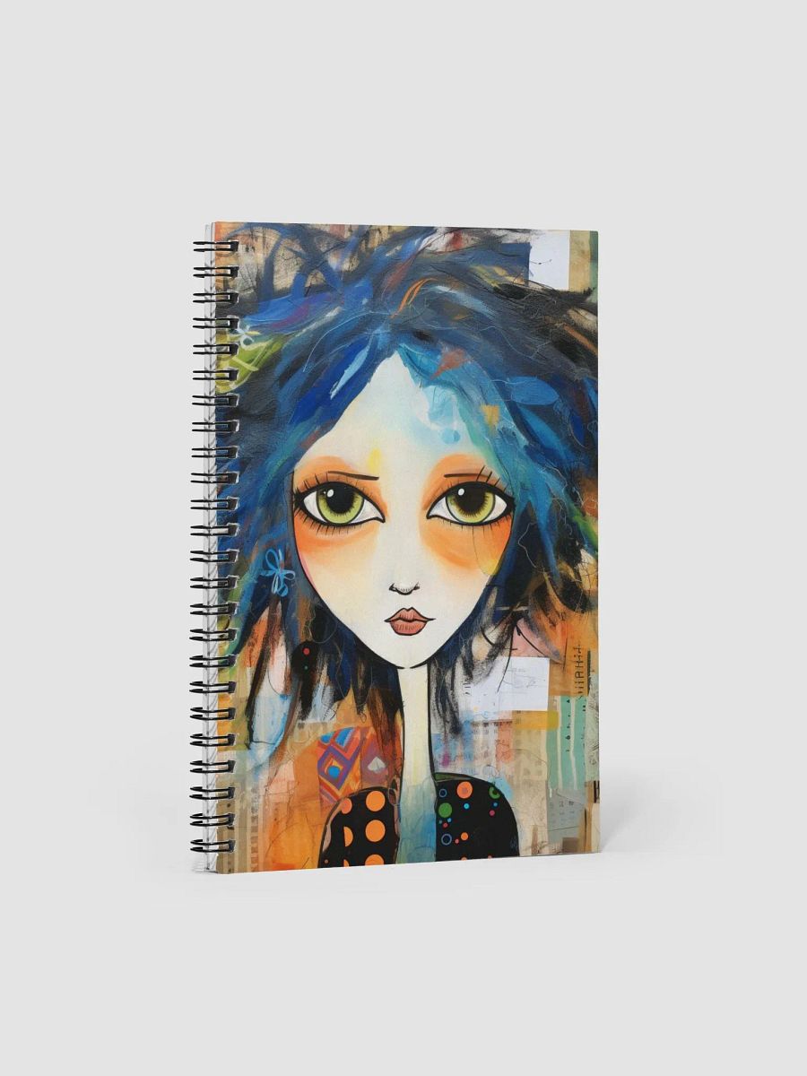 Whimsical Eyes Spiral Notebook product image (1)