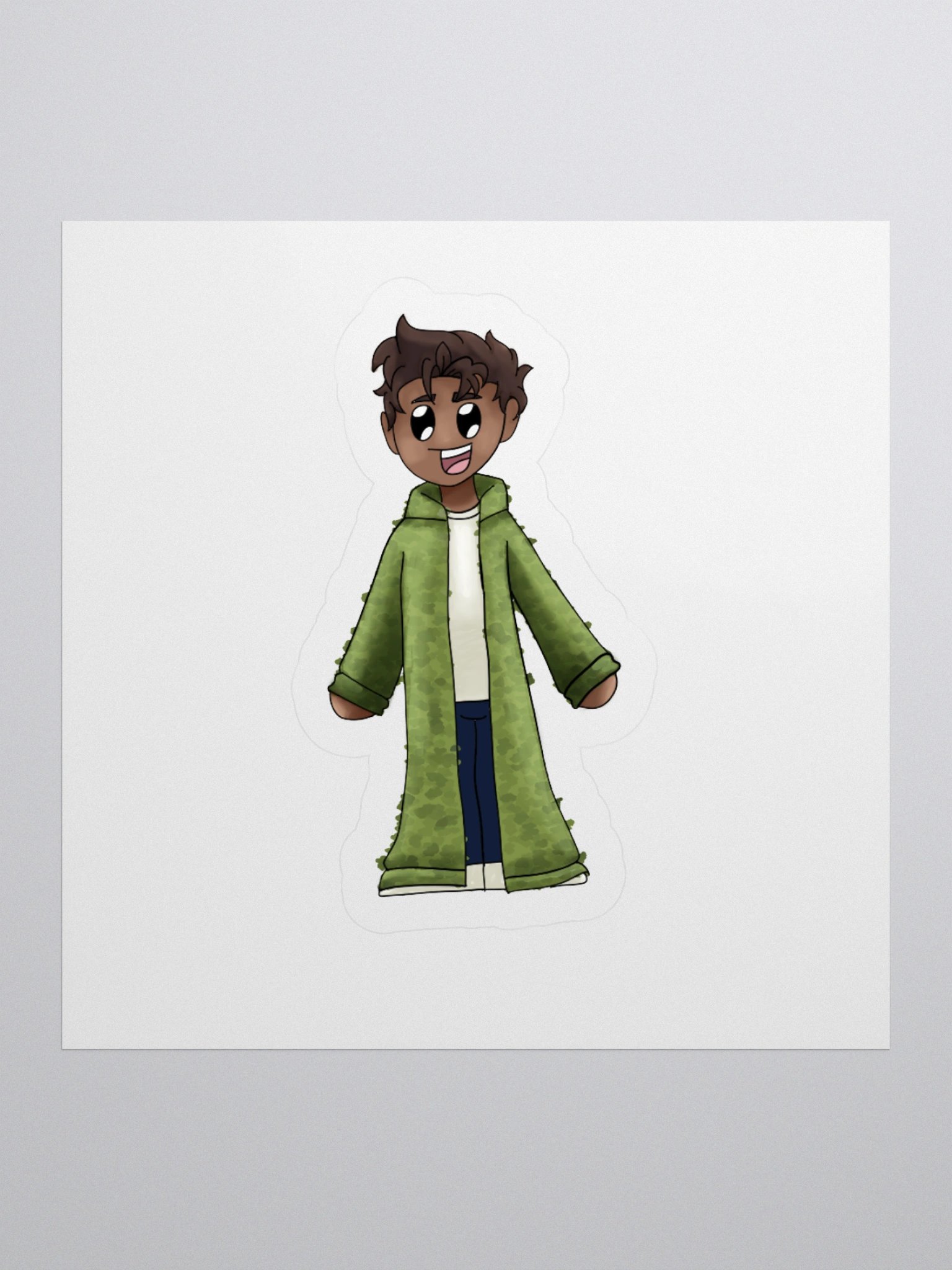 Mossy Tiny BDubs Sticker product image (3)