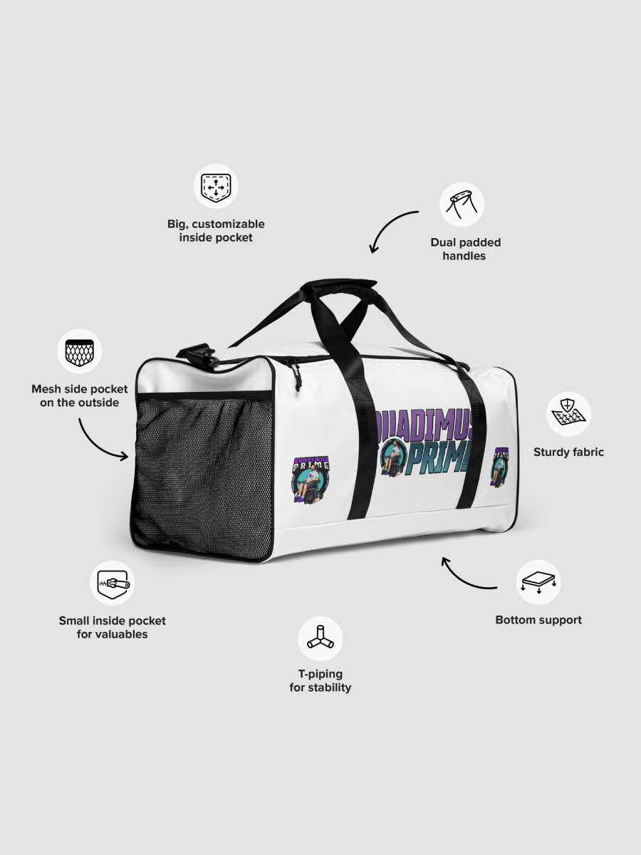 [QUADimus_Prime] All-Over Print Duffle Bag Sublicolor 606 product image (7)