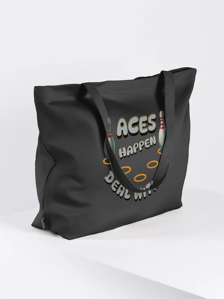 Aces Happen Deal With It Power Eco-Friendly Tote product image (1)