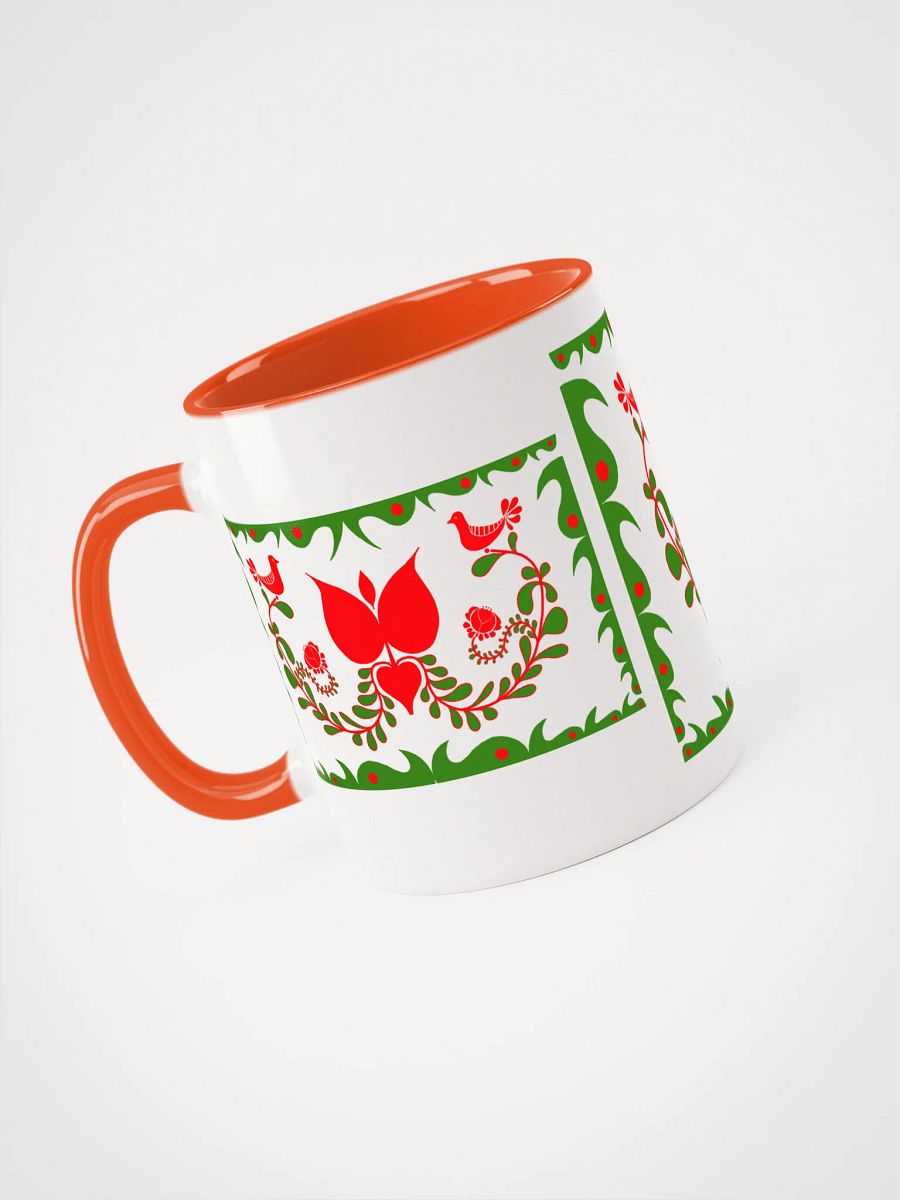 Hungarian Festive Folk Art Ceramic Mug product image (3)