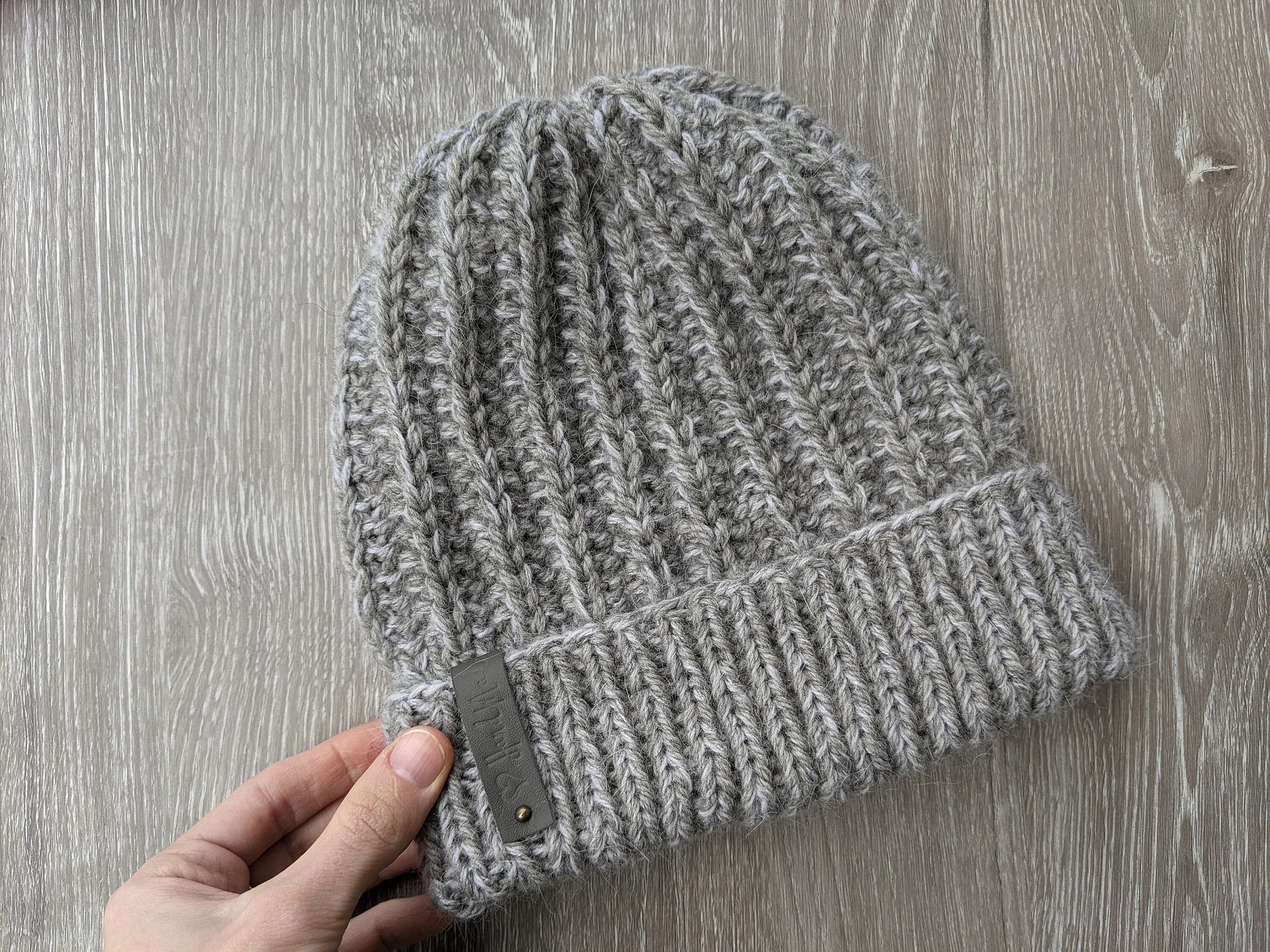 Unisex Winter Knit Hat Pattern for Men product image (6)