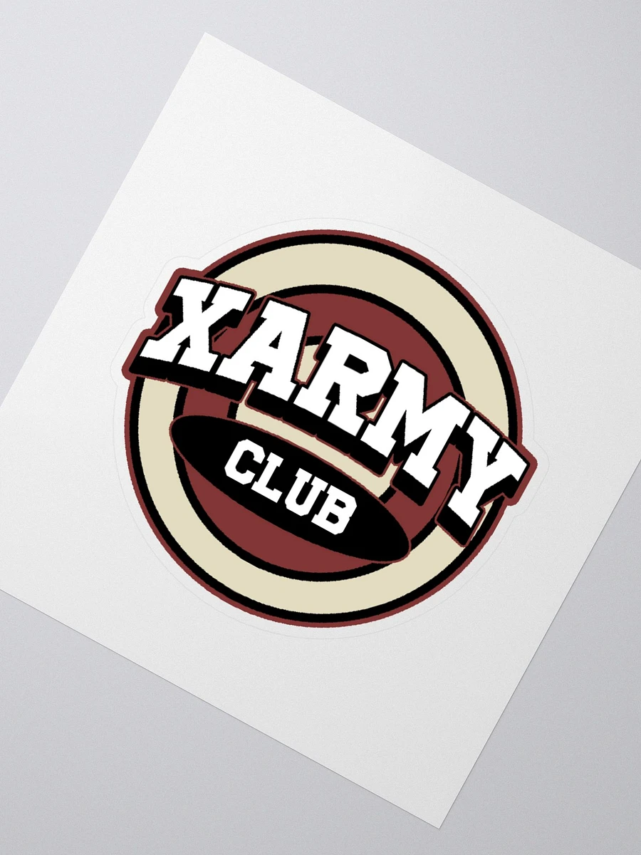 XARMY CLUB Zone Sticker product image (3)