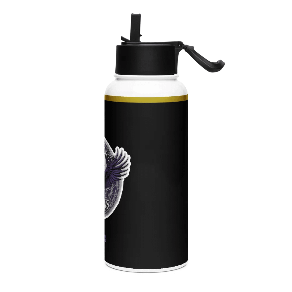 Ravens Bold Stainless Steel Water Bottle | Baltimore Ravens | NFL Home Locker product image (3)