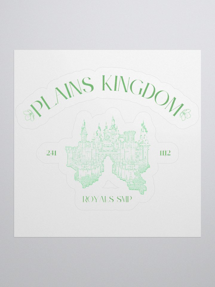 Royals SMP Plains Kingdom Sticker product image (1)