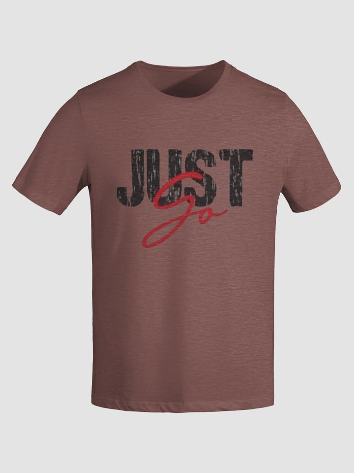 Women's Supersoft Relaxed-fit T-Shirt Just Go Letter product image (1)