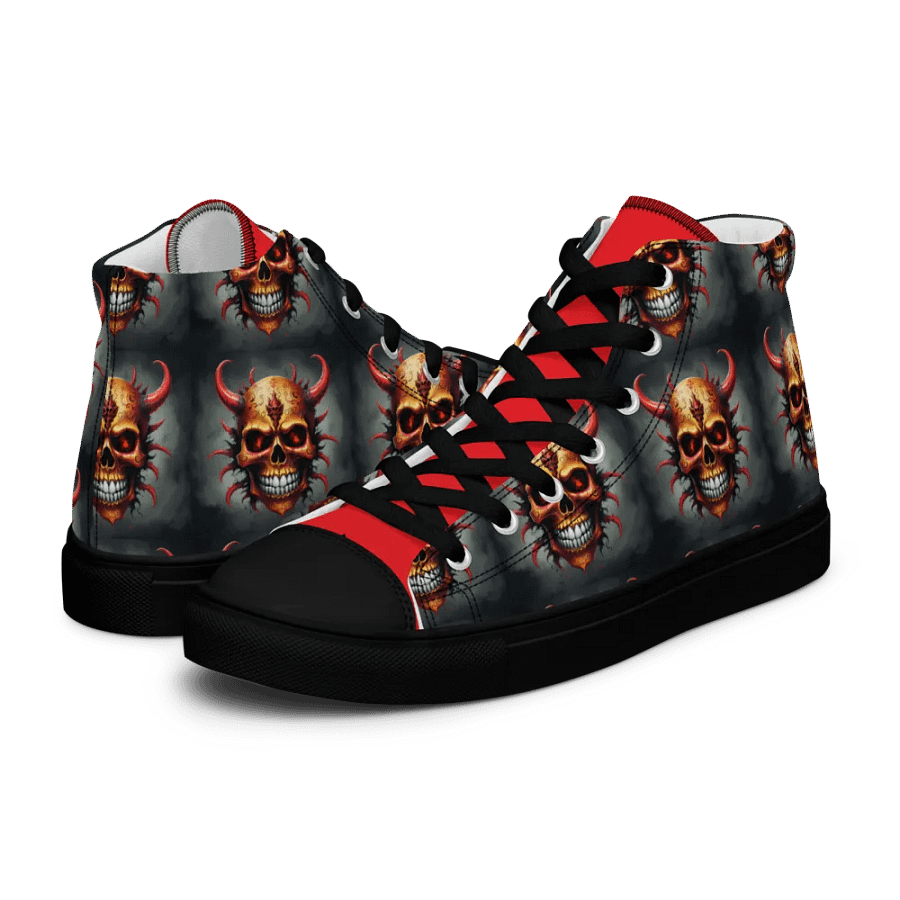 Sugar Skull Horn Red product image (10)