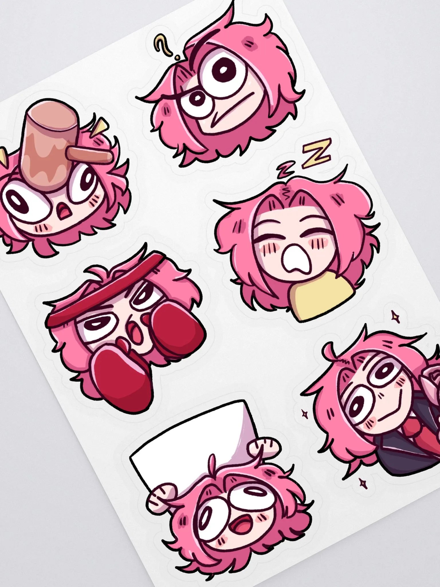Emote Sticker Sheet product image (1)