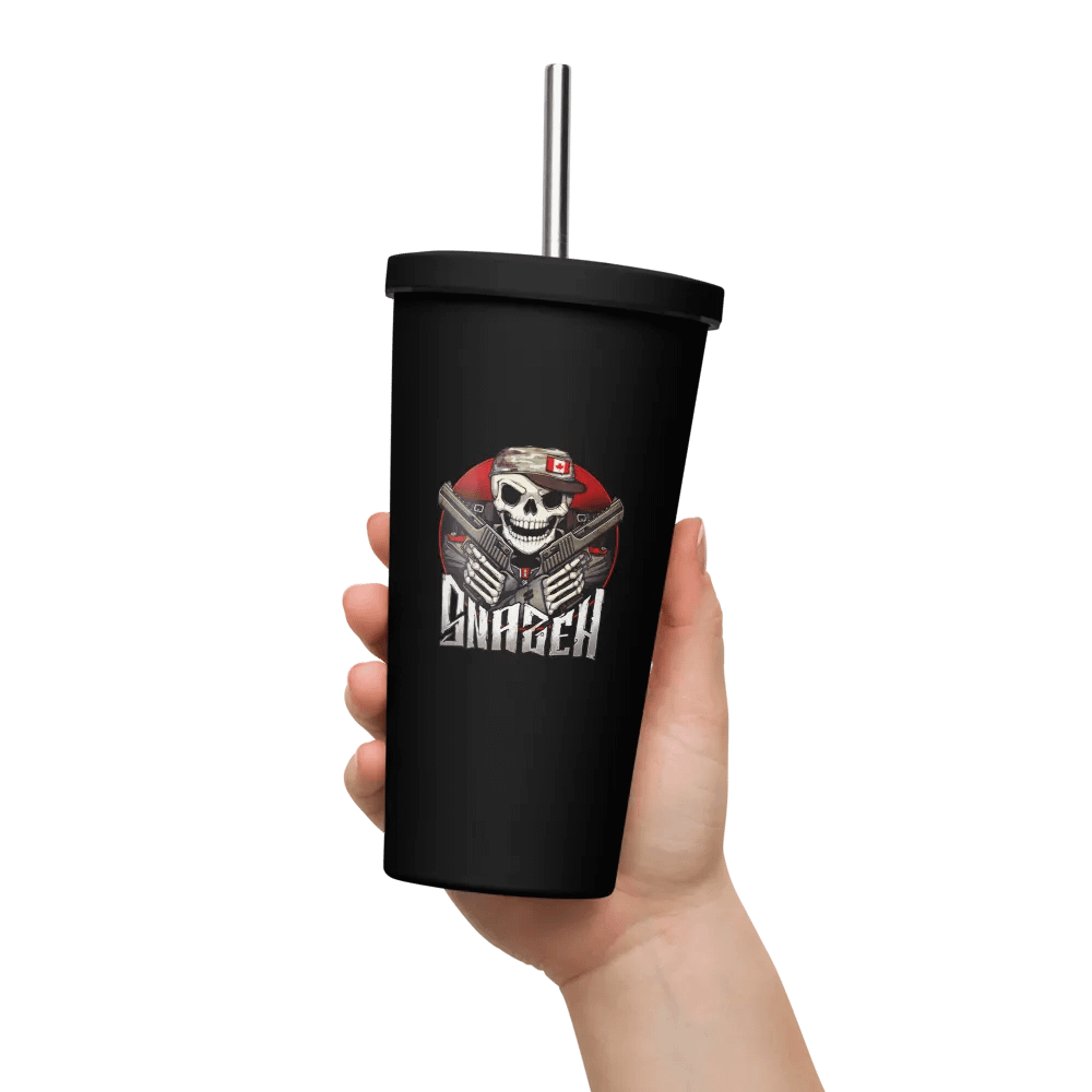 Snazeh Stainless Steel Cup w/ Straw! product image (11)