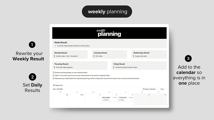 Potential Planner (Notion Template) product image (4)