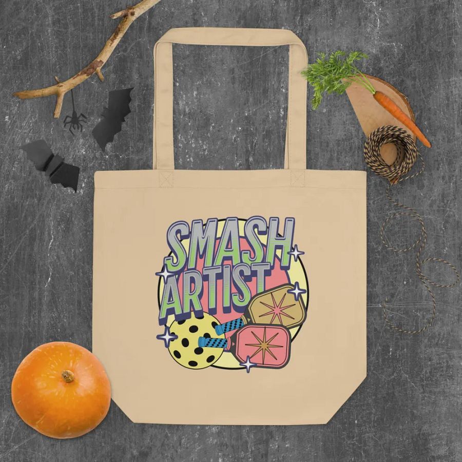 Smash Artist Pickleball Starburst Tote Bag product image (4)
