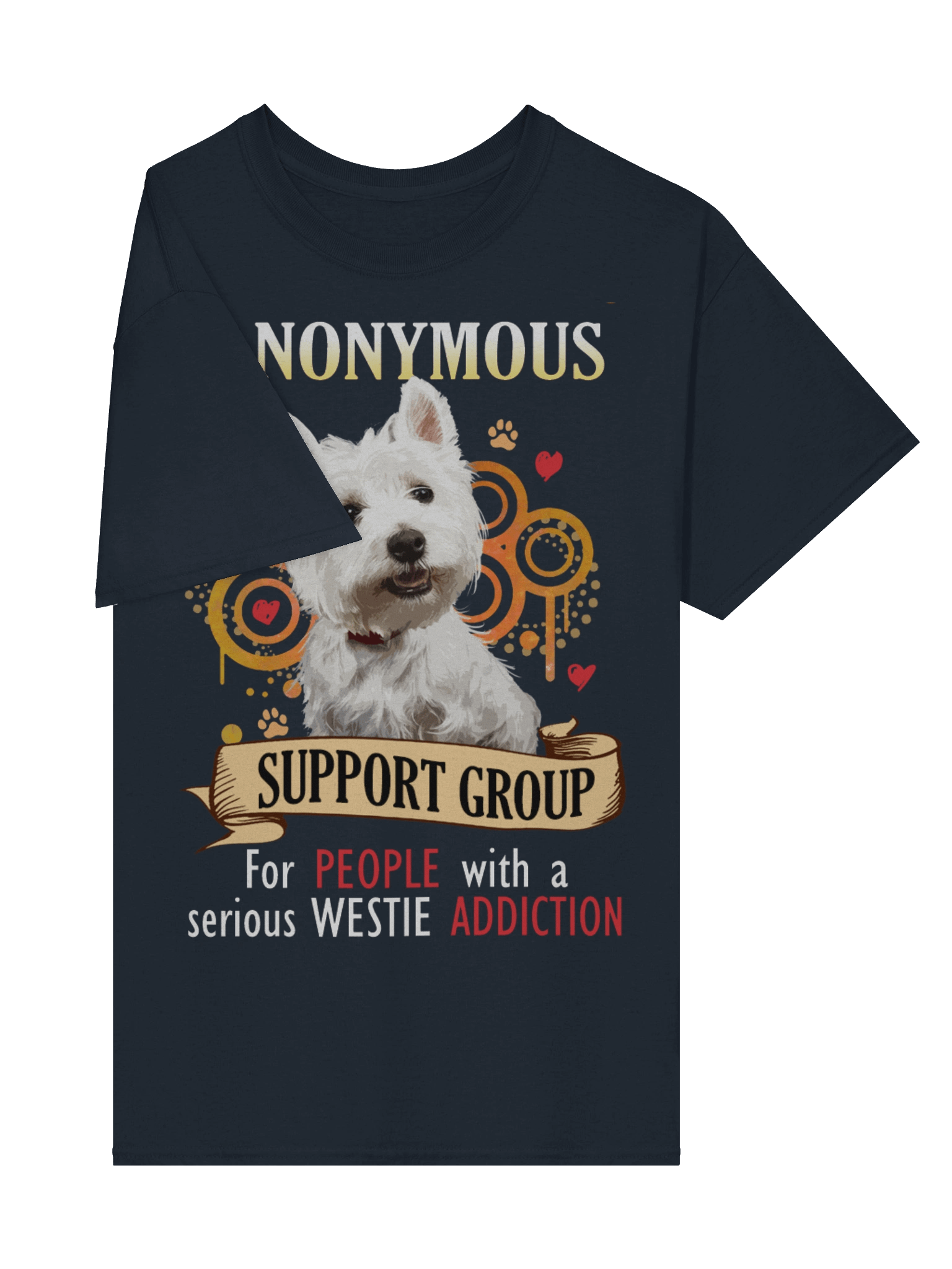 Westies Anonymous Support Group T-Shirt product image (19)