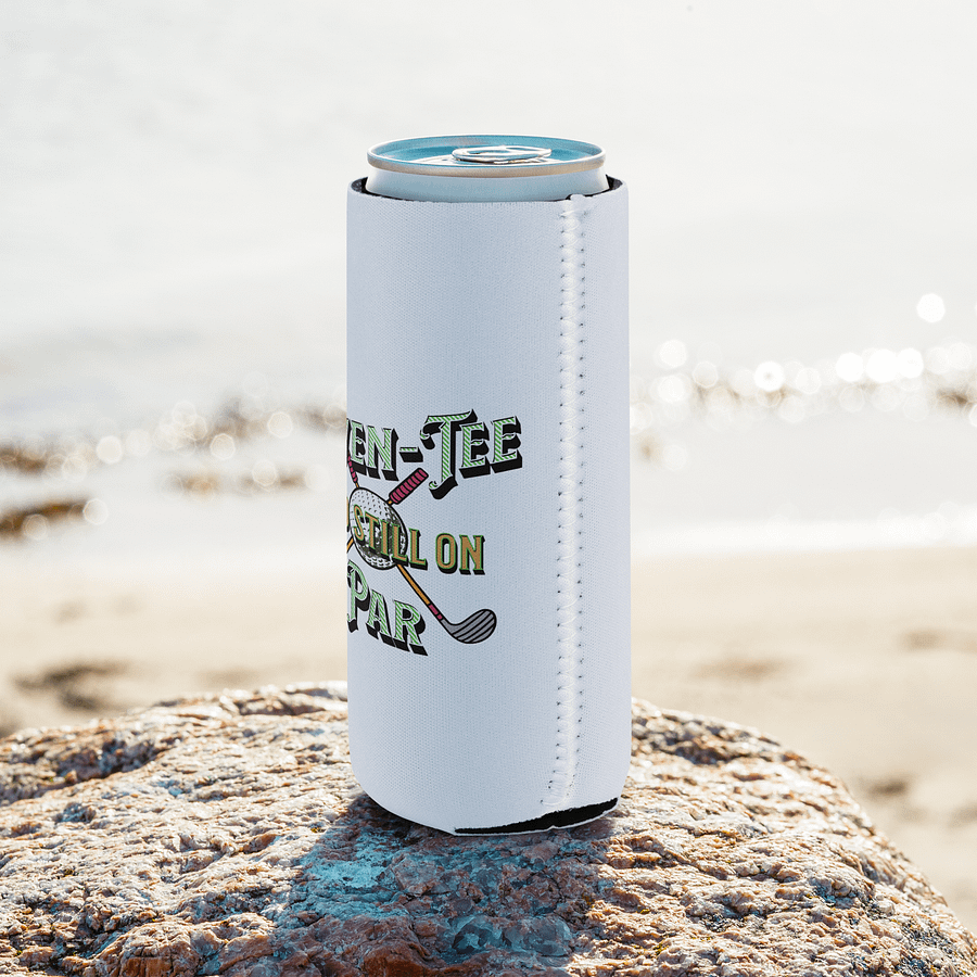 Seven-Tee And Still On Par Golfing Celebration Can Cooler product image (8)