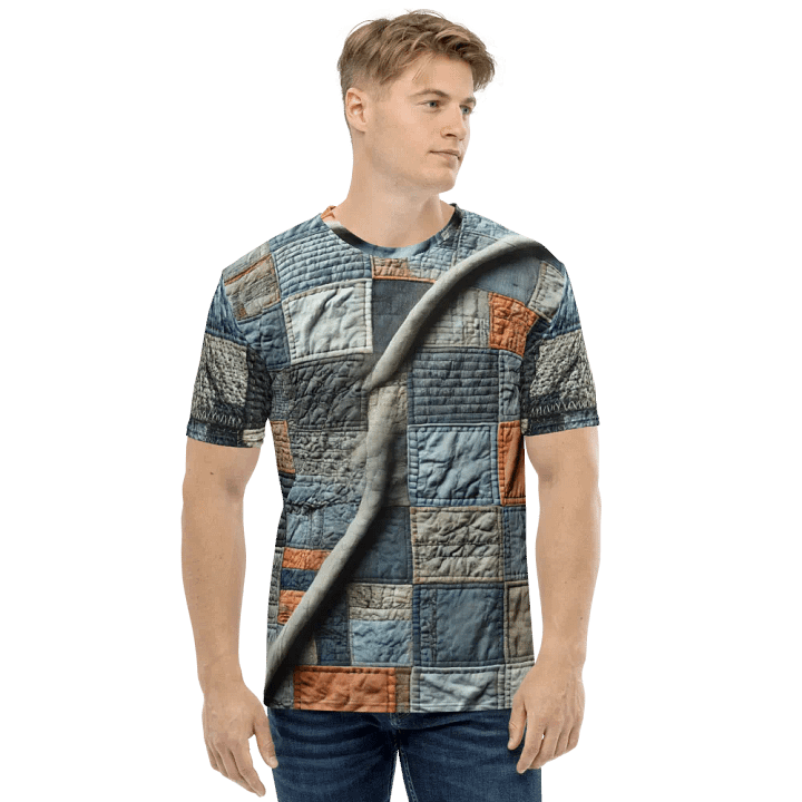 Patchwork Grid All-Over T-Shirt product image (1)
