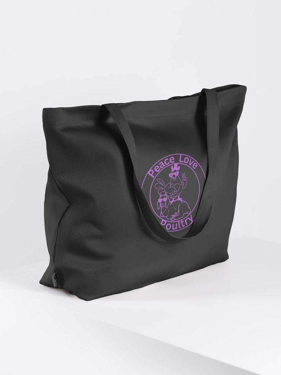 Peace Love Poultry Organic Tote product image (4)