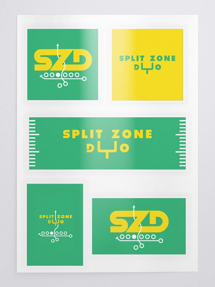 The SZD Sticker Sheet product image (1)