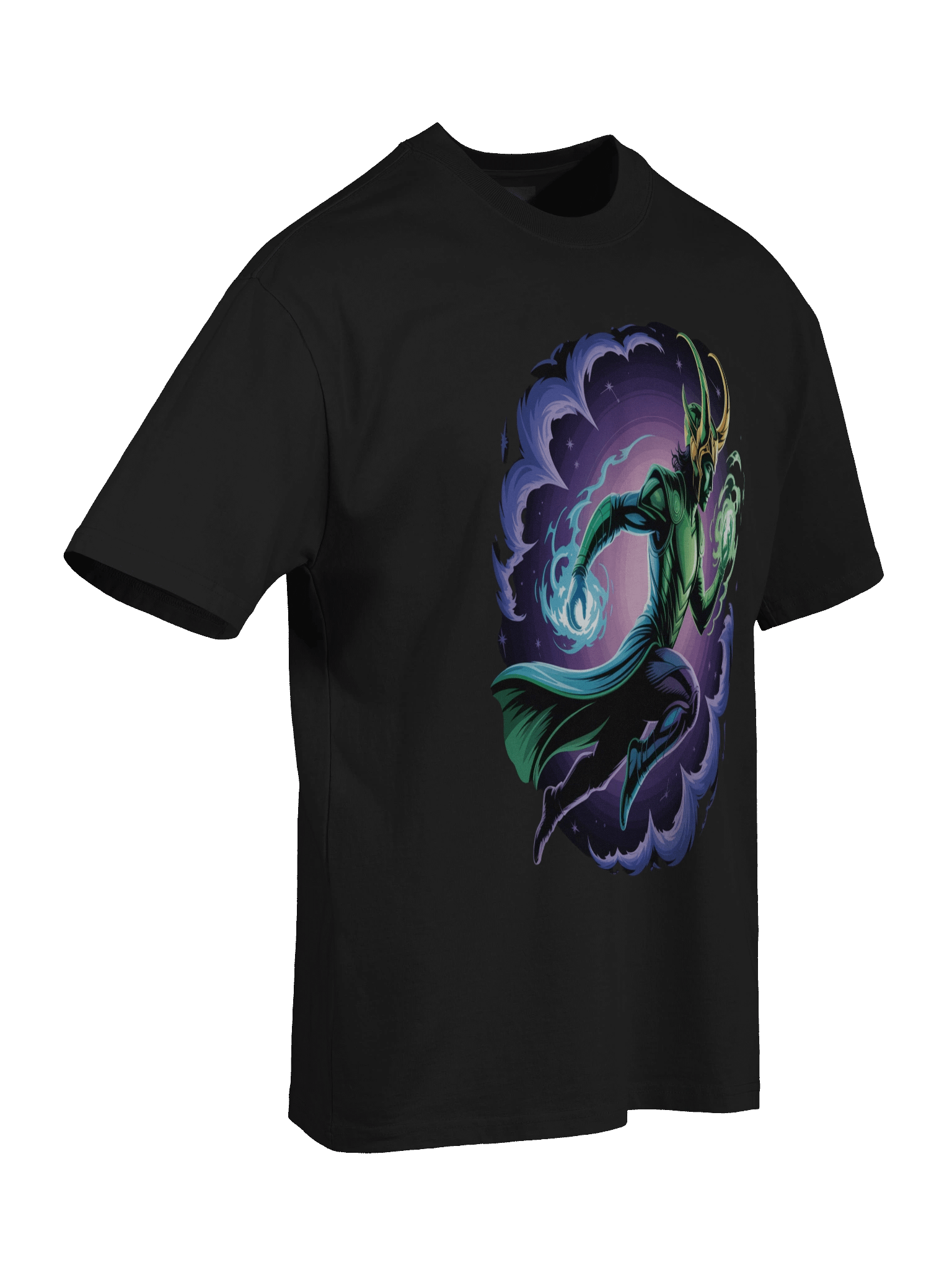 Loki Sorcerous Surge Oversized Faded T-Shirt product image (8)