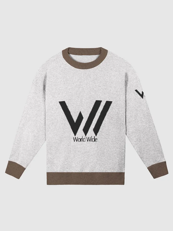 WorldWide Knitted Crewneck Sweater Relaxed Fit for Women product image (1)