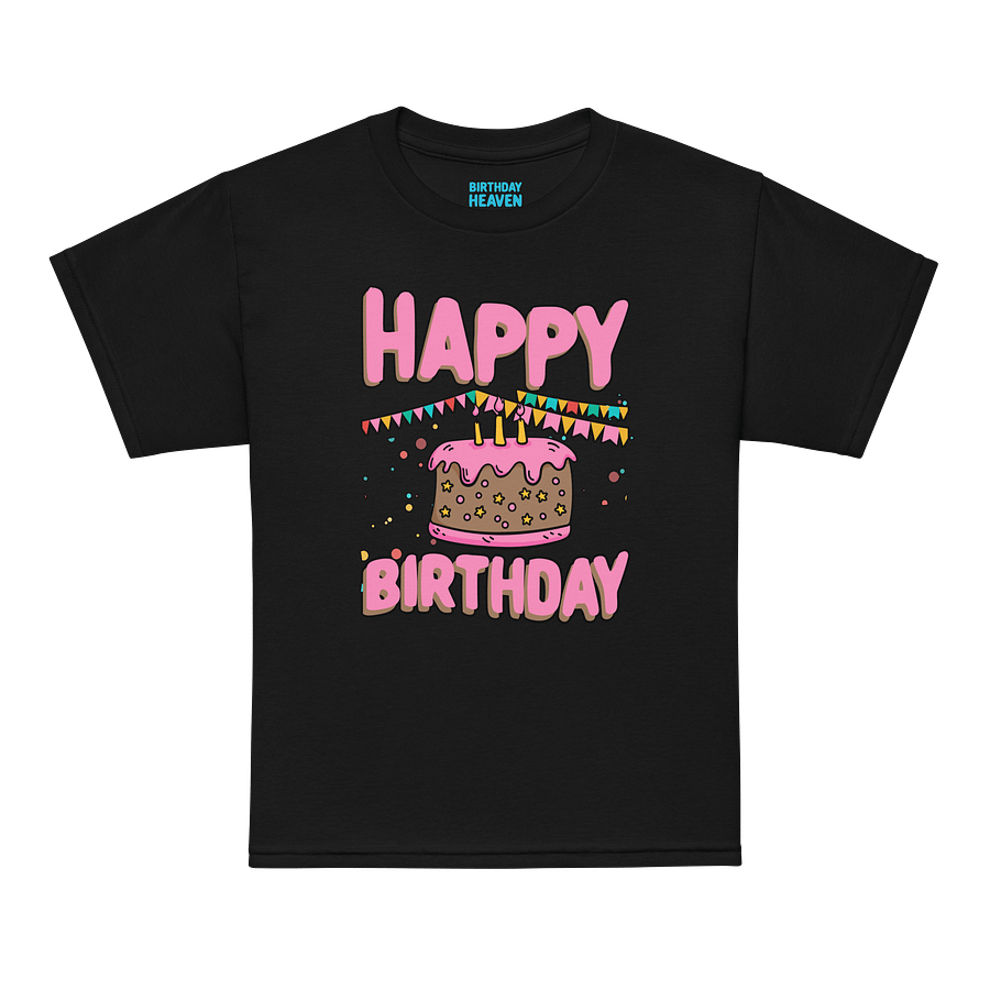Happy Birthday (Chocolate Cake) Kids T-Shirt product image (11)