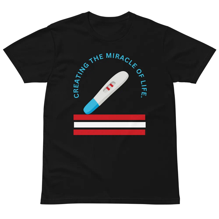 Miracle of Life Pregnancy Test Unisex Tee product image (3)