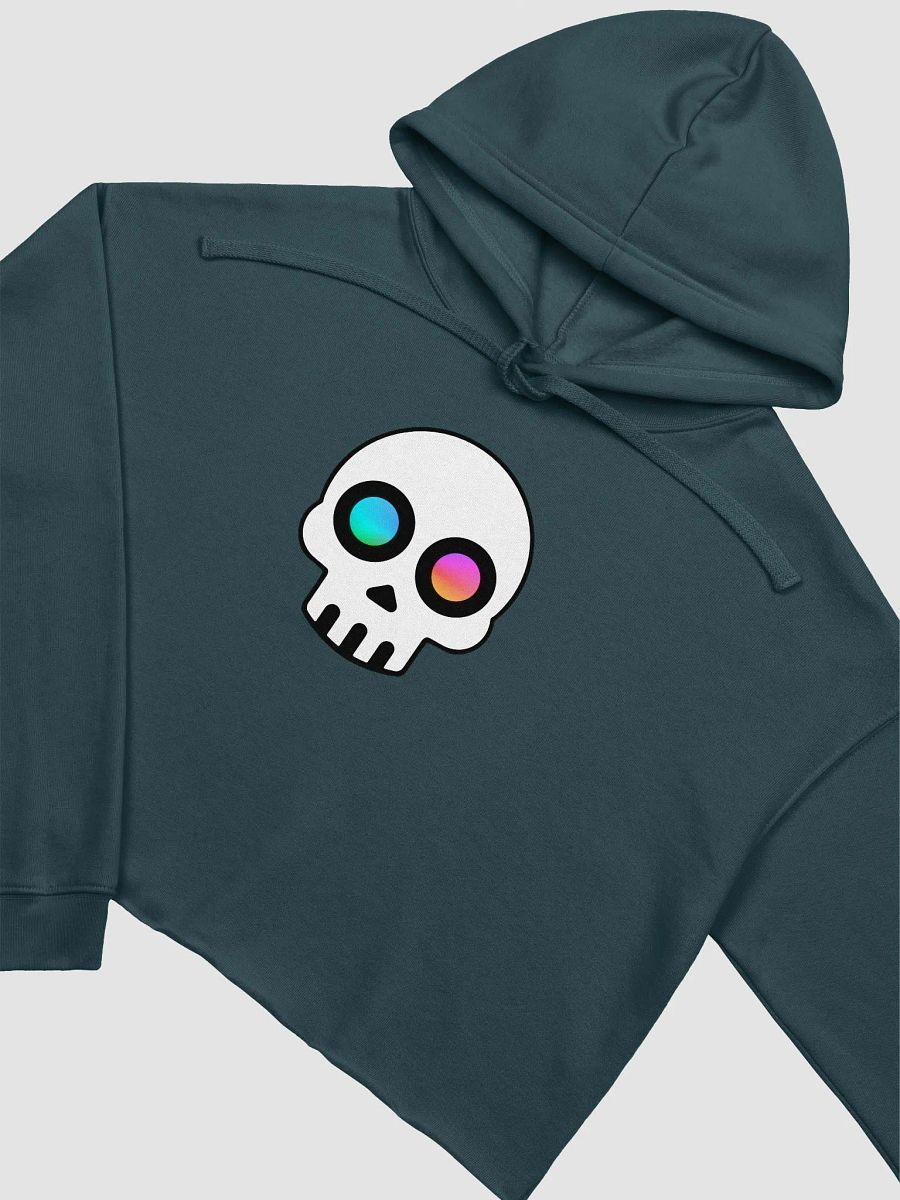 CMYK Skull Fleece Crop Hoodie product image (3)