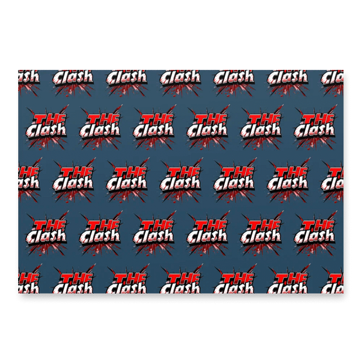 The Clash Wrapping Paper product image (2)