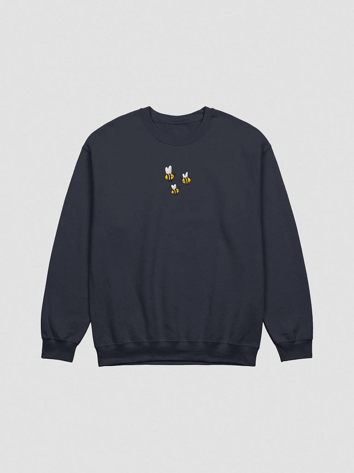 embroidered bee crewneck product image (2)