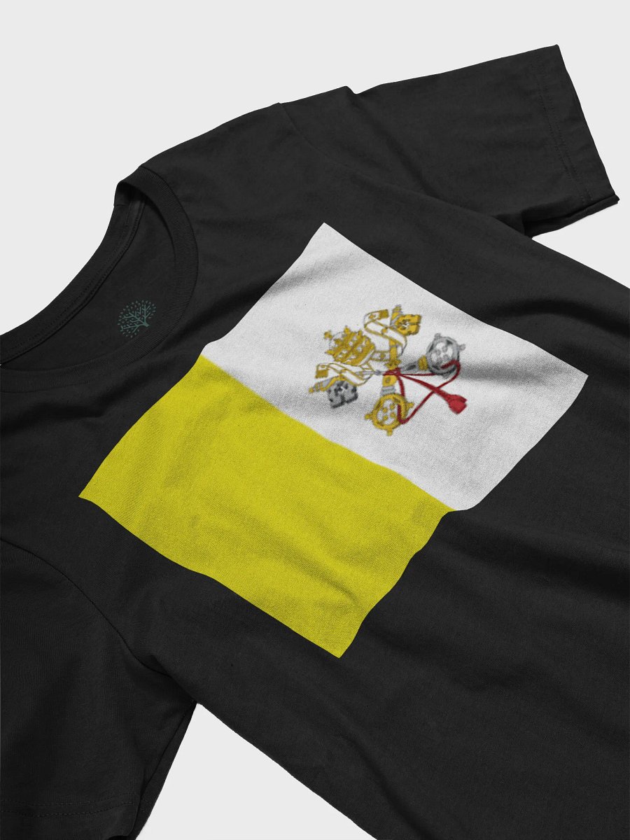Exclusive Vatican City Flag Supersoft Unisex T-Shirt product image (5)