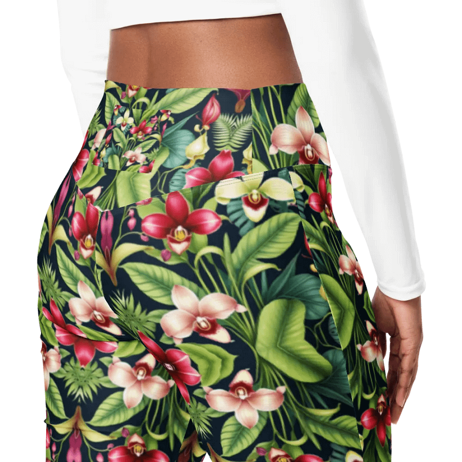 Blossom Kaleidoscope Flare Leggings product image (5)