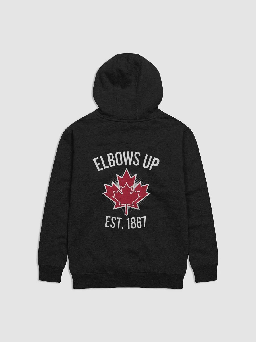 Elbows Up Canada Est. 1867 Hoodie – Proud Canadian product image (9)