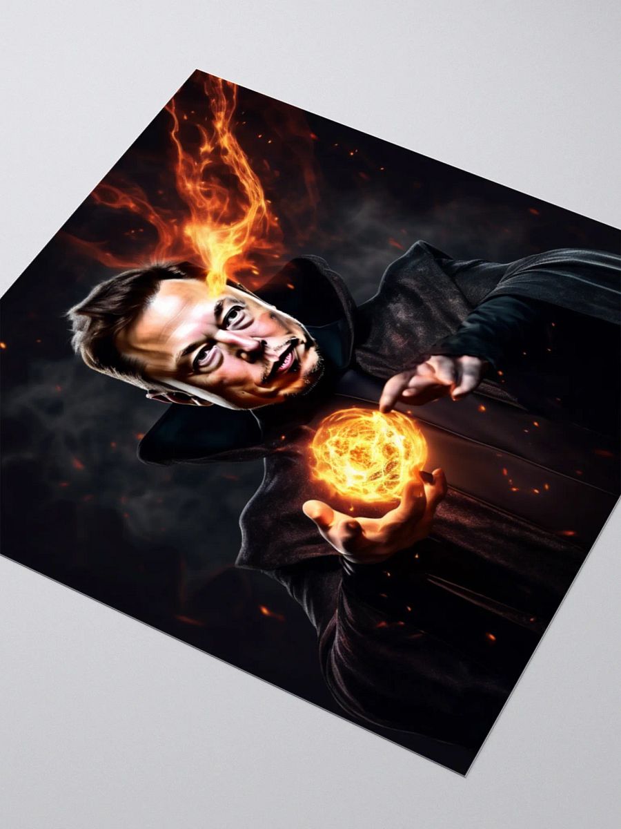Elon Wizard Sticker product image (3)