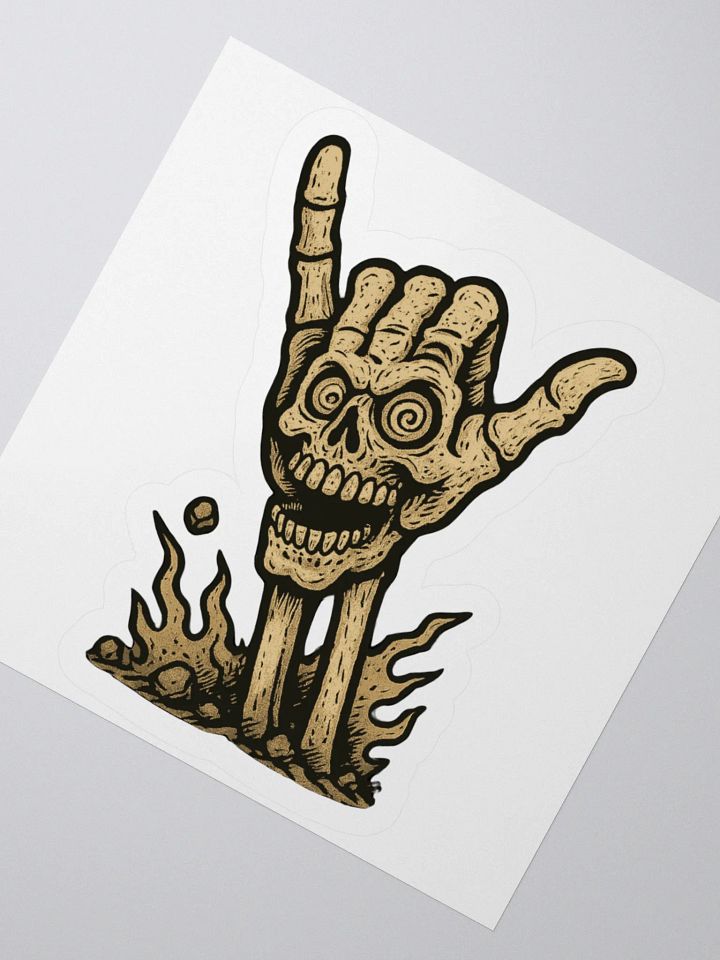 Unhinged Misfits Shaka Sticker product image (2)