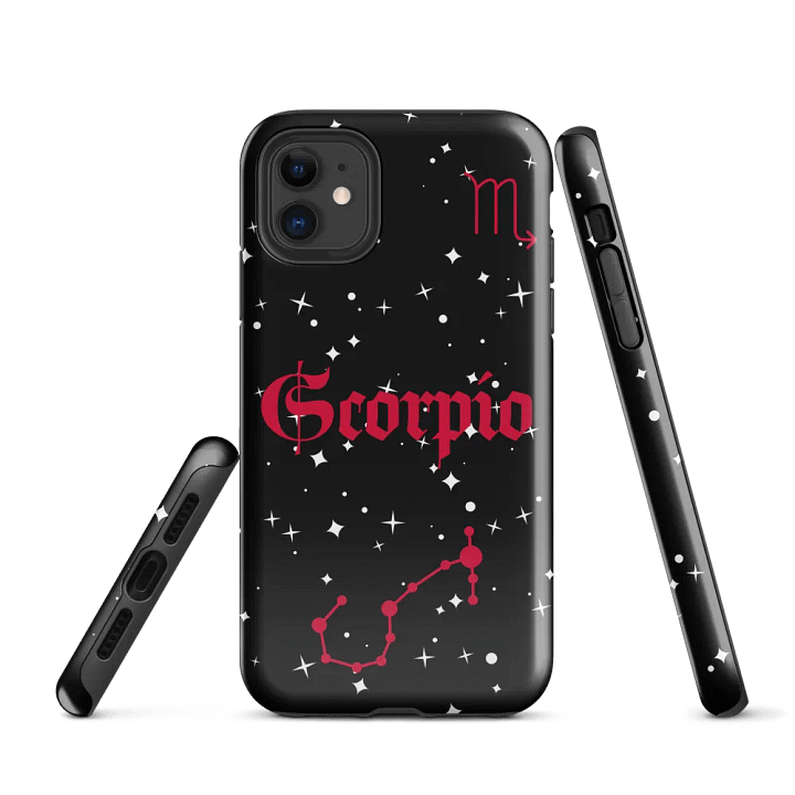 Scorpio Constellation Gothic iPhone Tough Case product image (1)