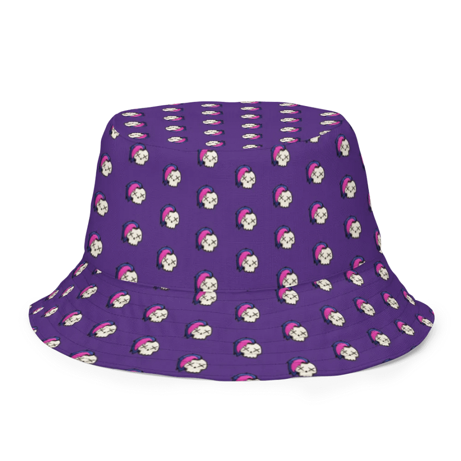 Hybrid Spyder/Skull Reversible Bucket Hat product image (5)