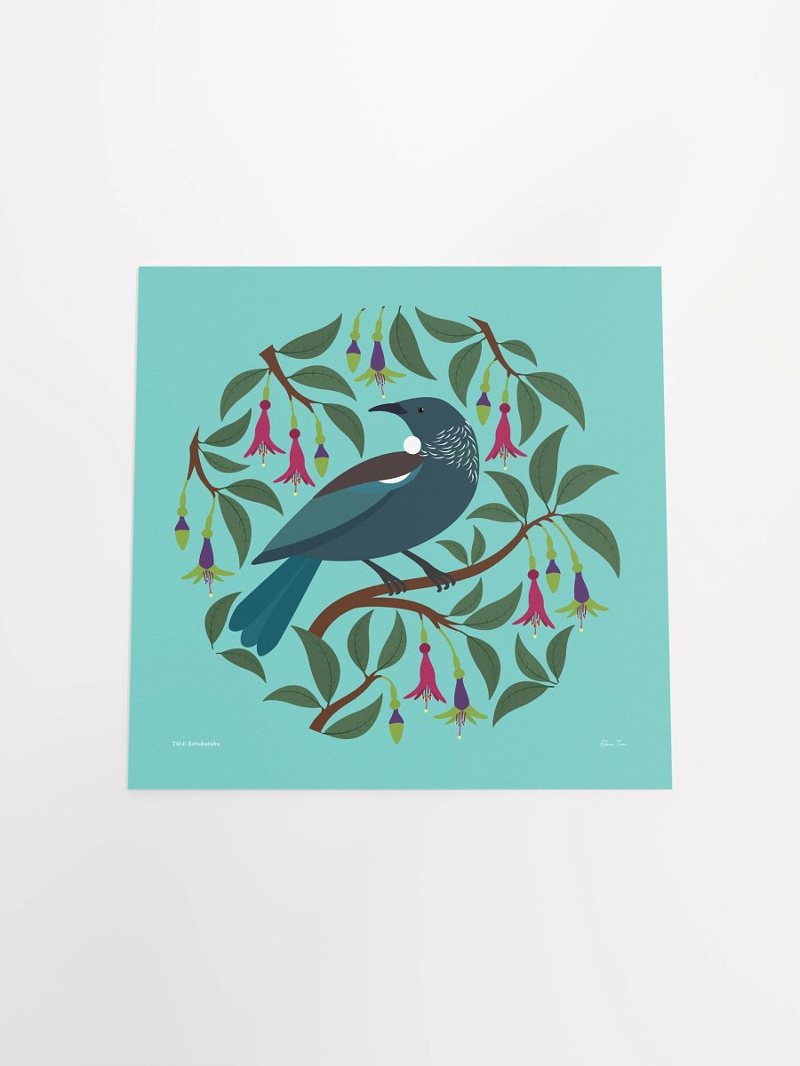Tūī in Kōtukutuku Unframed Wall Art product image (16)