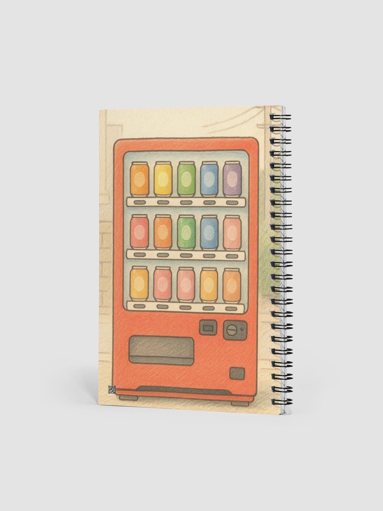 Kawaii Soda Can Collection Spiral Notebook product image (2)