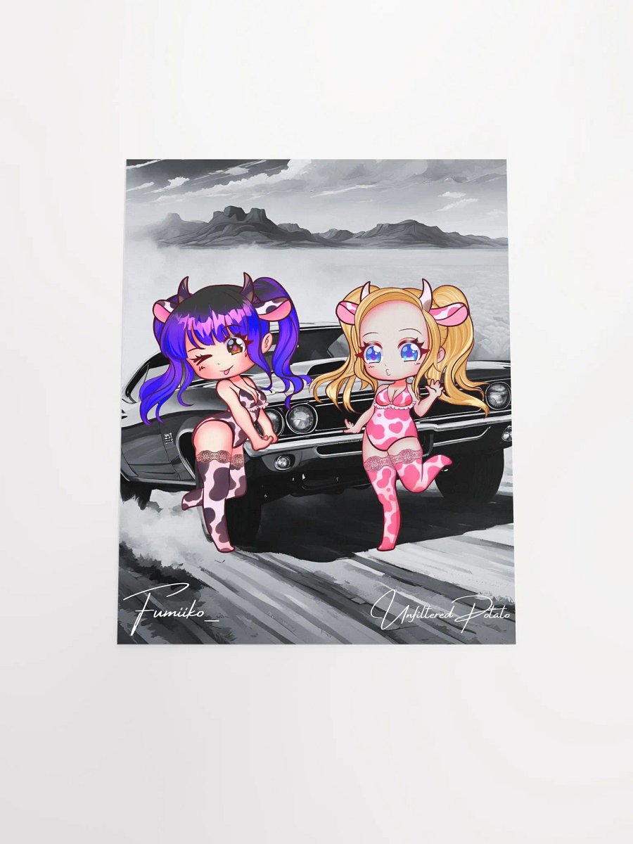 MooMoo Babes Vintage Poster product image (4)