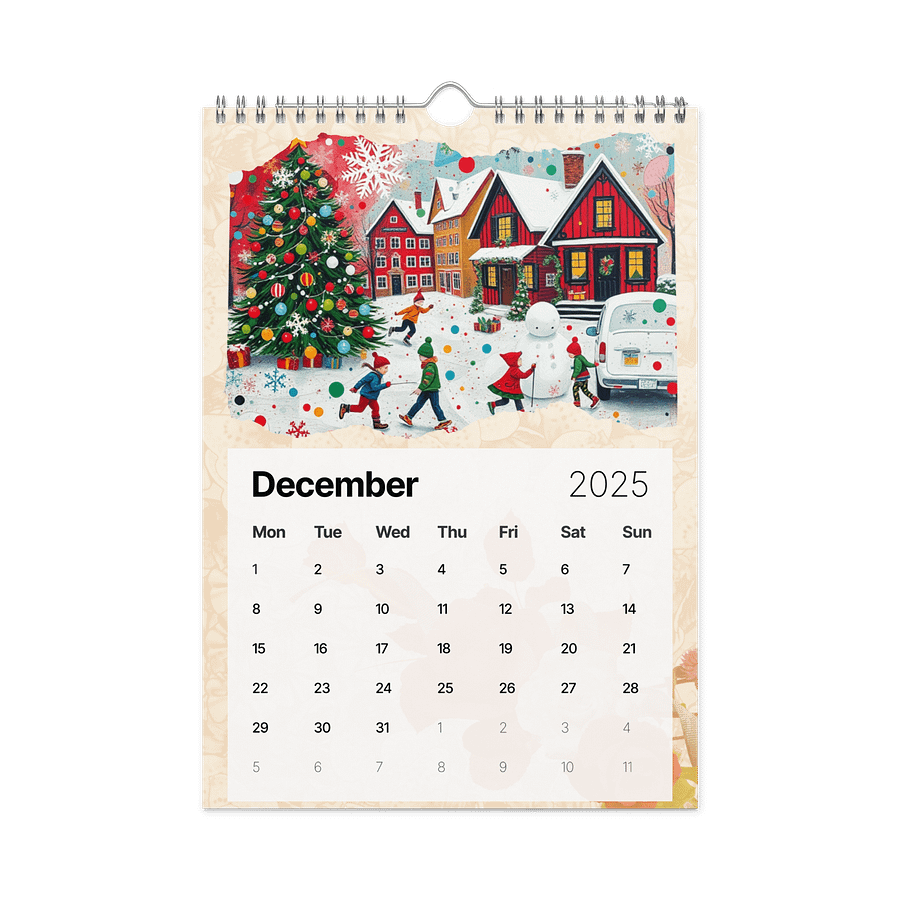 FOLK ART WALL CALENDAR 2026 product image (4)
