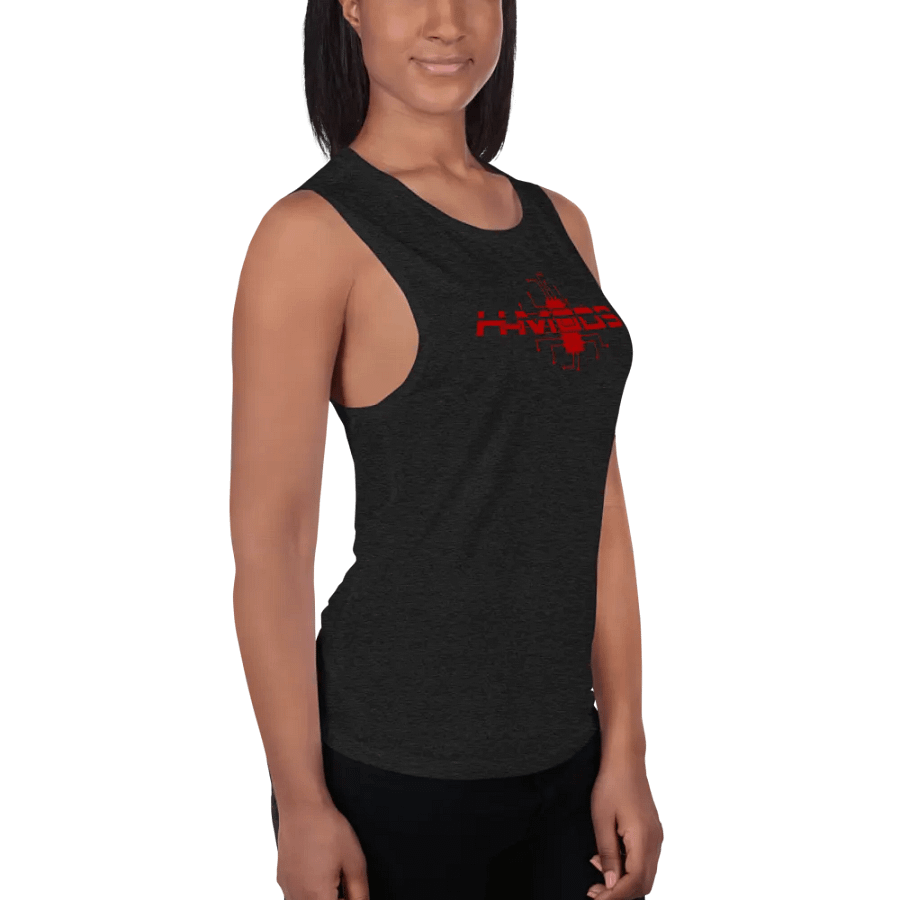 H-Mods Attack logo ladies tank product image (3)