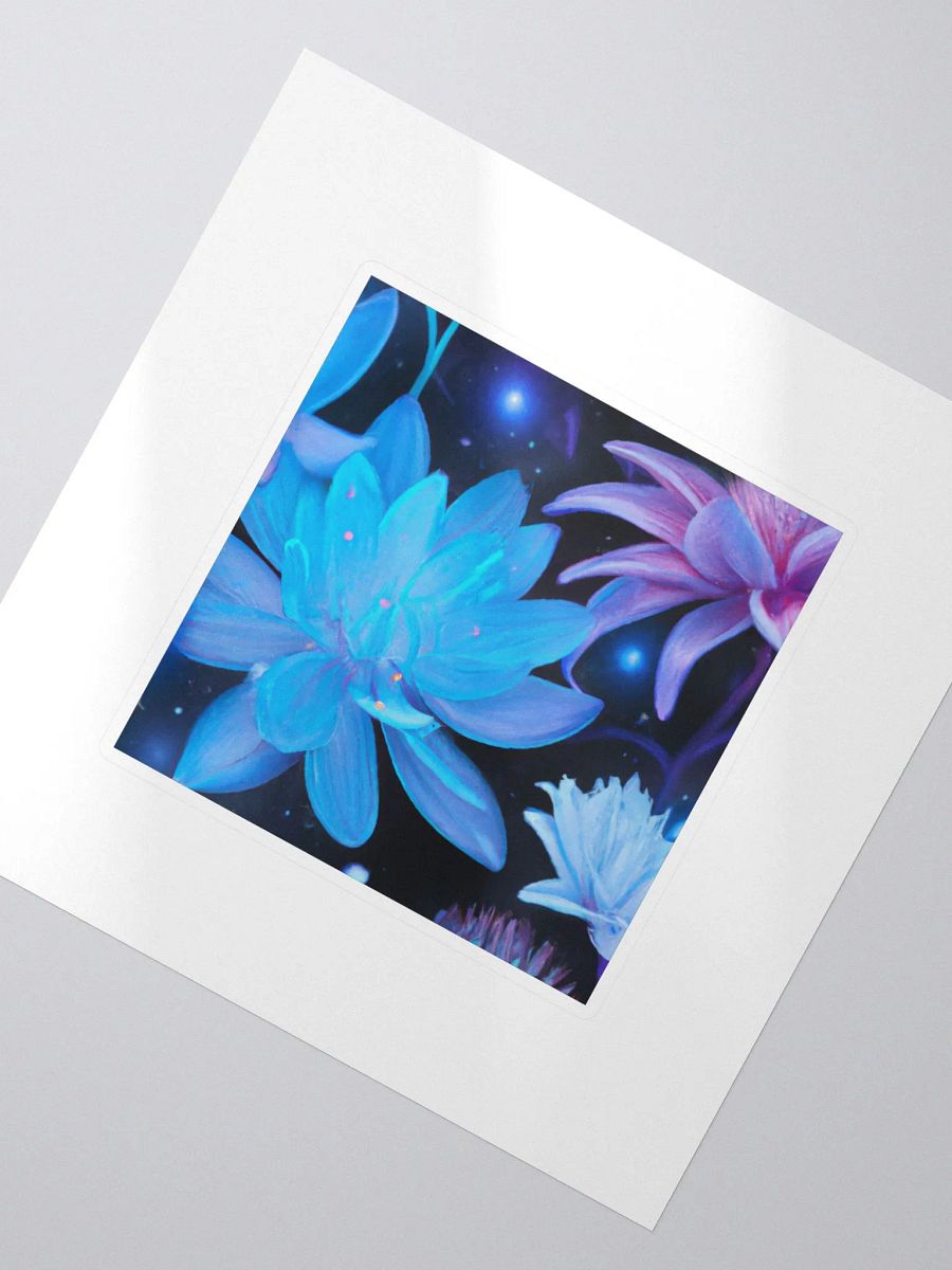 Galactic Wild Flower Sigma Sticker product image (2)