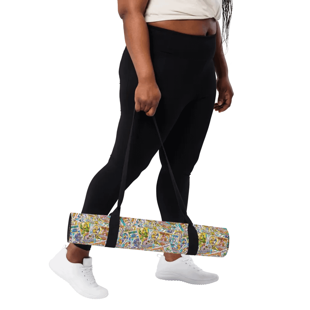 Jugoslovenski inflatorni dinar 1993 (Kolaž/mozaik) Yoga Mat product image (3)