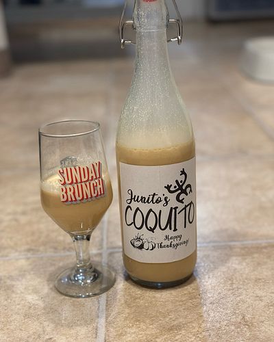 Whether you sob on your kitchen floor solo for the holidays or you toast with family and friends, you NEED Junito’s Coquito!!...