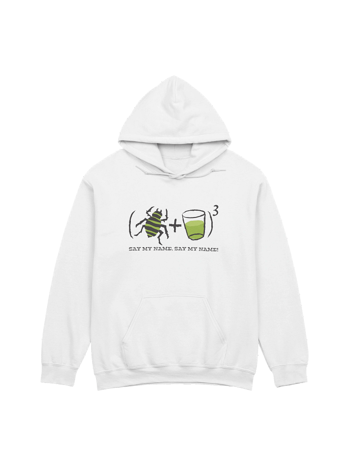 [UM Designs] Beetle & Juice - Unisex Pullover Graphic Hoodie [black letters] product image (1)