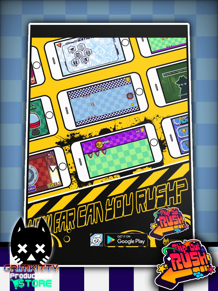 Flip Out Rush - How Far Promotional Poster product image (1)