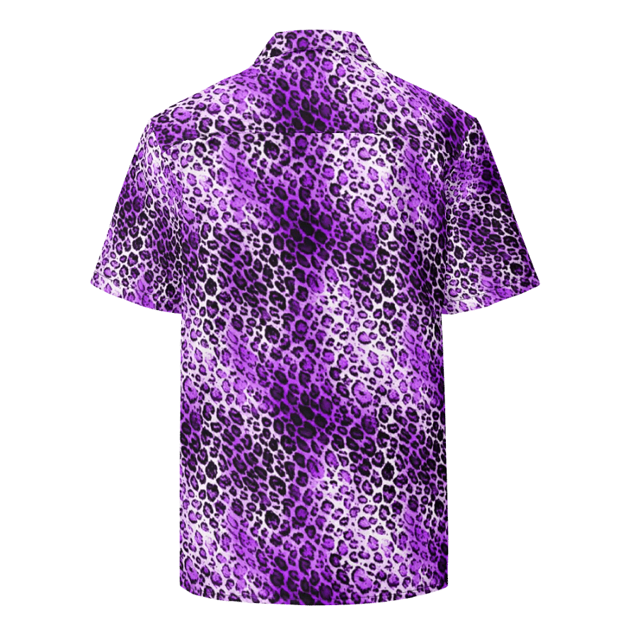 Purple Leopard Hawaiian Shirt product image (2)